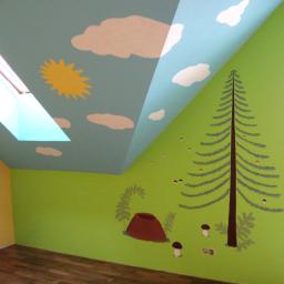 Malarska dekoracja ścian!